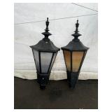(2) Outdoor Pole Lights