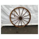 Wooden Spoked Carriage Wheel