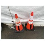 Pair of Traffic Cones