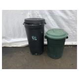 Trash Can, Rainwater Collection System