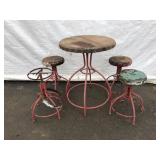 Vtg. Coca Cola Patio Set