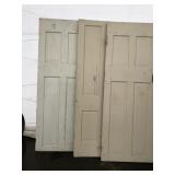 (3) Vtg. Wooden Doors