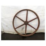 Large Vintage Wheel