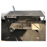 Rolling Metal Work Table