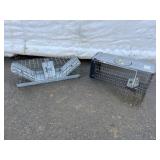 (2) Live Animal Traps