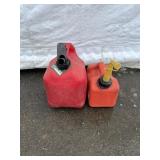 (2) Gas Cans