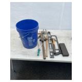 Bucket w/ Various Tools