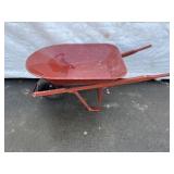 Metal Tub Wheelbarrow