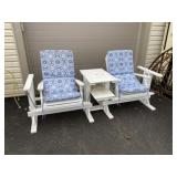 Wooden Porch Glider