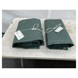 (2) Heavy Duty Tarps