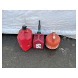 (3) Gas Cans