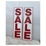 (2) For Sale Signs