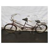 Vtg. Tandem Bicycle