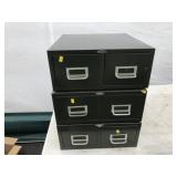 6-drawer Metal Card File