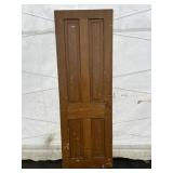 Vtg. Wooden Door