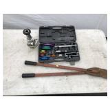 Fire Nozzle, Cable Cutter, Tube Bender