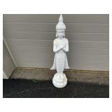 Molded Fiberglass Oriental Lady