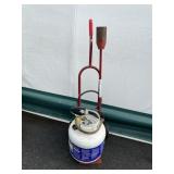 Propane Weed Burner w/ Tank & Cart