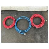 (2) Air Hoses & Garden Hose