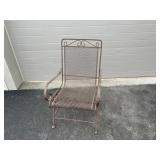 Wire Metal Spring Chair