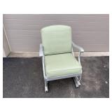 Upholstered Aluminum Outdoor Chair