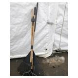 Leaf Rake, Stone Rake, Pitch Fork