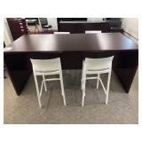 New Bistro Height Collaboration Table & 4 Stools