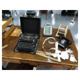 Vtg. Typewriter, Adding Machines, Telephone, etc.