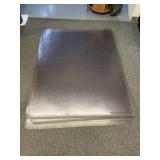 (6) Used Plastic Floor Mats