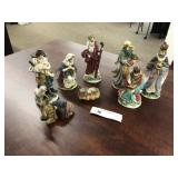 Porcelain Nativity Figurines