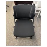 New Mesh Back Flip Chair on Casters