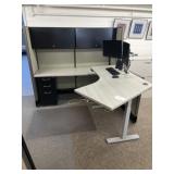 New Cubical Unit with Electric Adjustable Desk