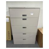 Hon 5 Drawer Lateral File Cabinet