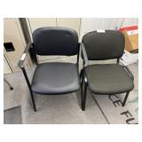 (2) Upholstered Reception Chairs