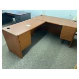 Used Hon L-Shaped Desk