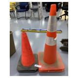 (4) Traffic Cones