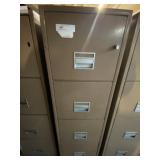 4 Drawer Fireproof File Cabinet