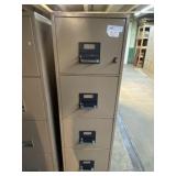 4 Drawer Fireproof File Cabinet