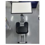 The Edge Desk System Ergonomic/Kneeling Desk