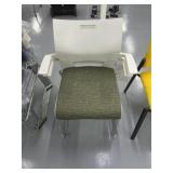 (2) New Global Stackable Armchairs