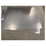 (2) Used 48' Plastic Floor Mats