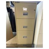 4 Drawer Fireproof File Cabinet