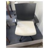 New Vinyl Upholstered Swivel Armchair