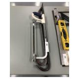 (2) Crowbars with Hacksaw