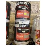 2 Gallons of Fire Retardant White Paint