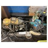 (2) Angle Grinders with Buffer and Paint Sprayer