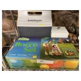 Bocce Ball Set, Cooler