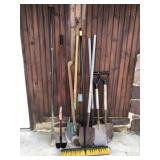 Spade Shovels, Broom, Digging Iron, Garden Tools