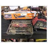 Reciprocating Saw, Rotary Tool, Battery Charger