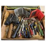 Hand Tools, Drill Bits, Binoculars